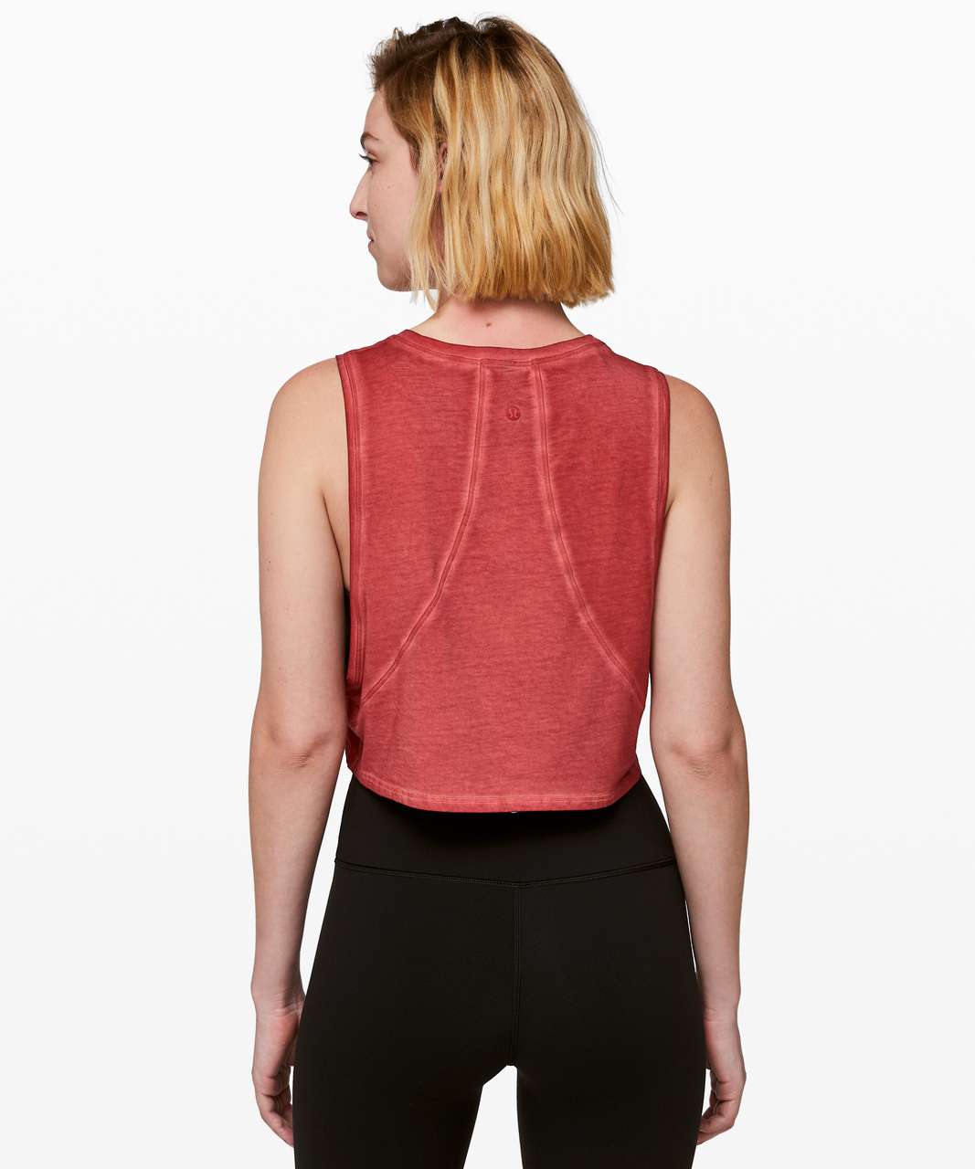 Lululemon Muscle Love Crop Tank *Fade - Washed Brick Rose