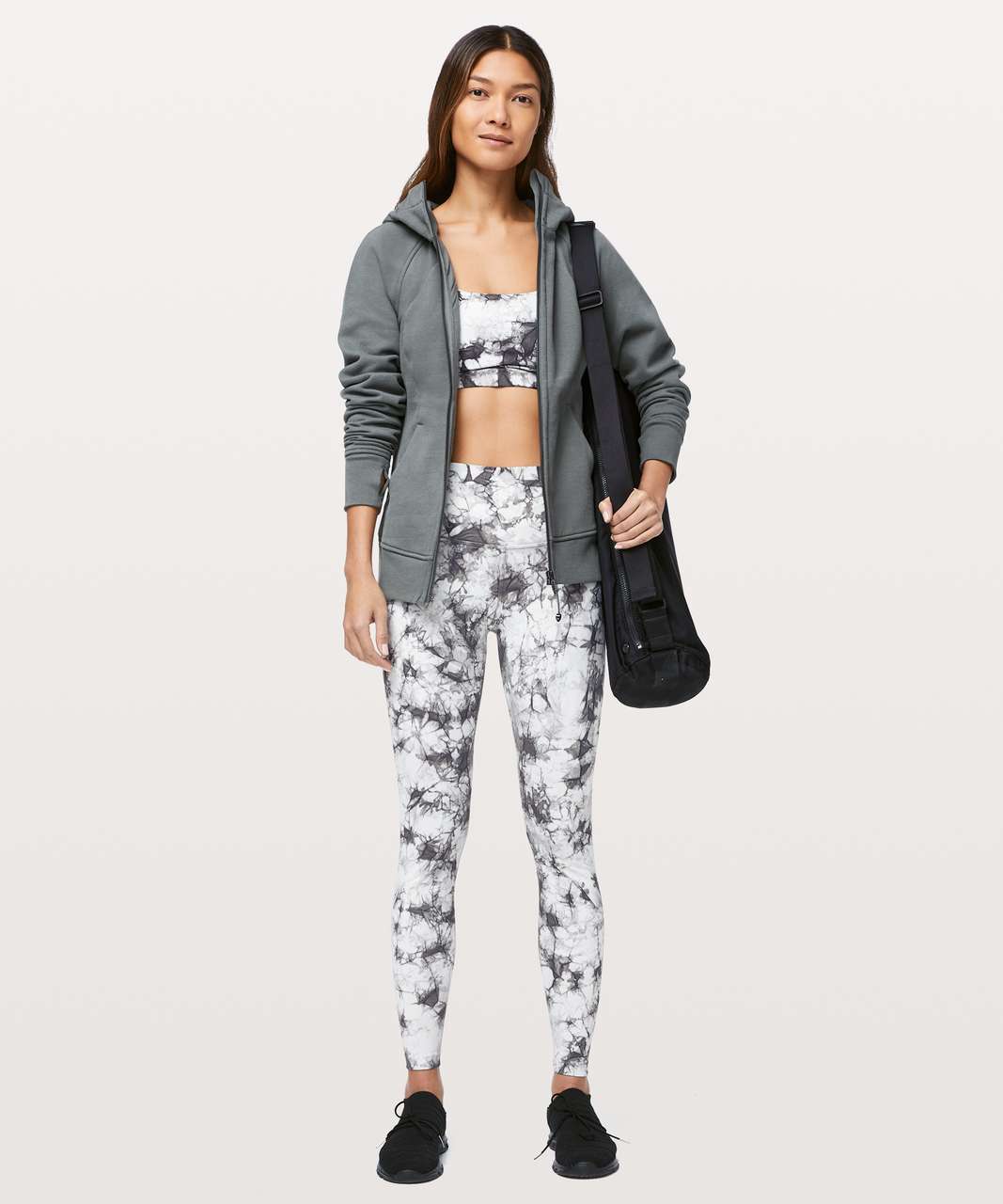 Lululemon Wunder Under Pant (Hi-Rise) (Shibori) - Shibori White Black -  lulu fanatics