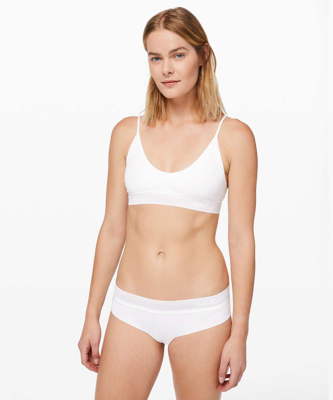 Lululemon Ever Essentials Bralette *Clsc - White