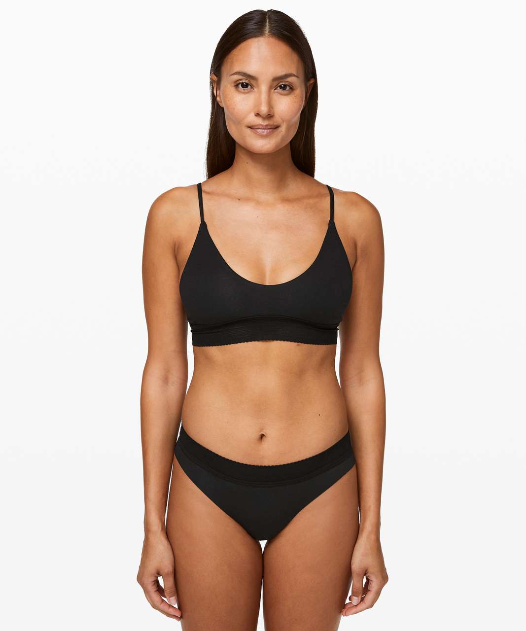 NWT New Lululemon Women's Awake To Lace Bra Black 36C