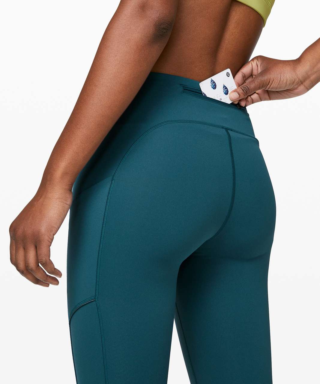 Lululemon Speed Up Crop *21" - Bermuda Teal