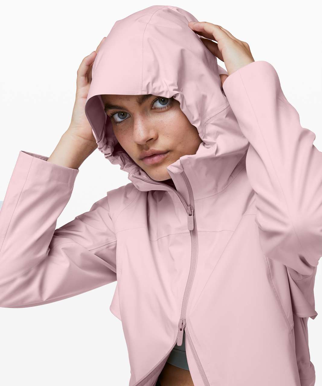 Lululemon Rain Rebel Jacket - Porcelain Pink