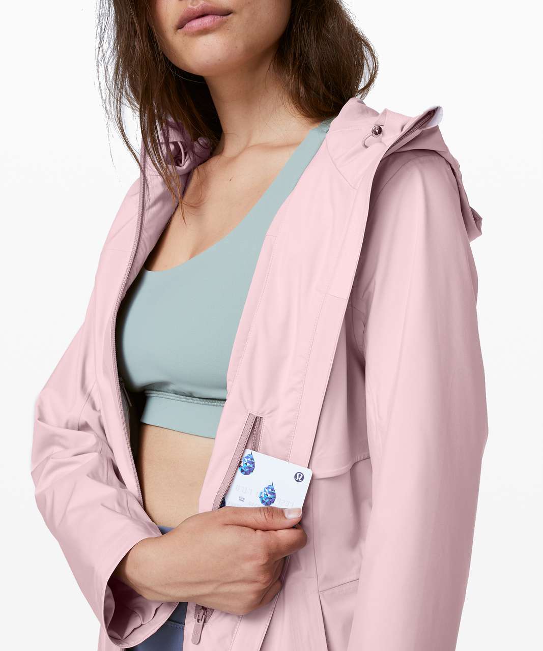 Lululemon Rain Rebel Jacket - Porcelain Pink