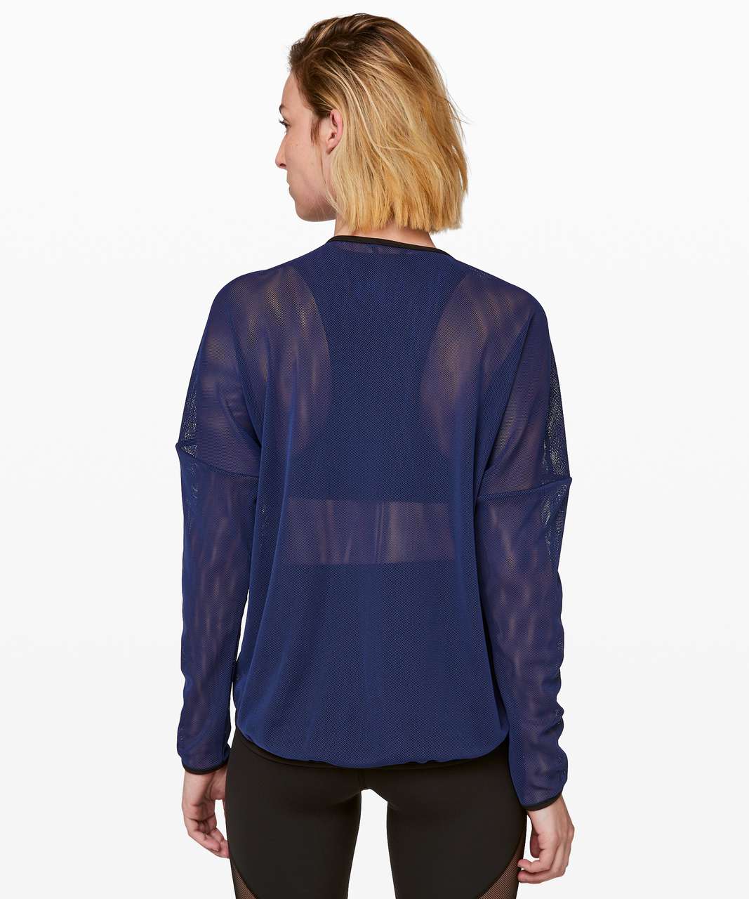 Lululemon Kaomi Jacket *lululemon lab - Velvety Blue / Black