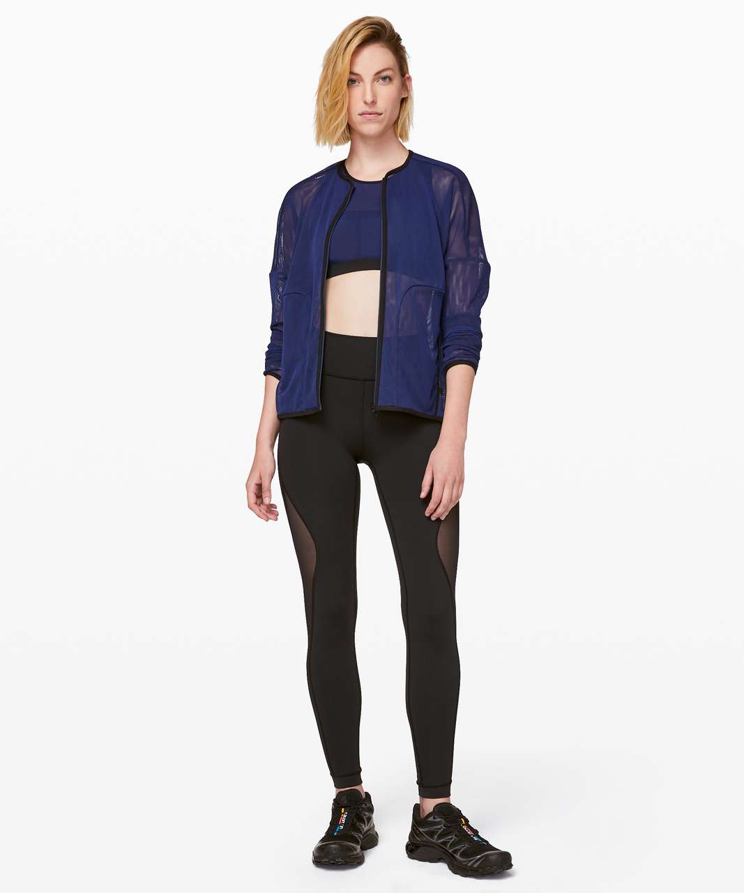 Lululemon Kaomi Jacket *lululemon lab - Velvety Blue / Black