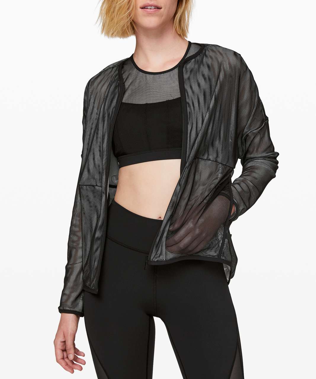 Lululemon Kaomi Jacket *lululemon lab - Black / White