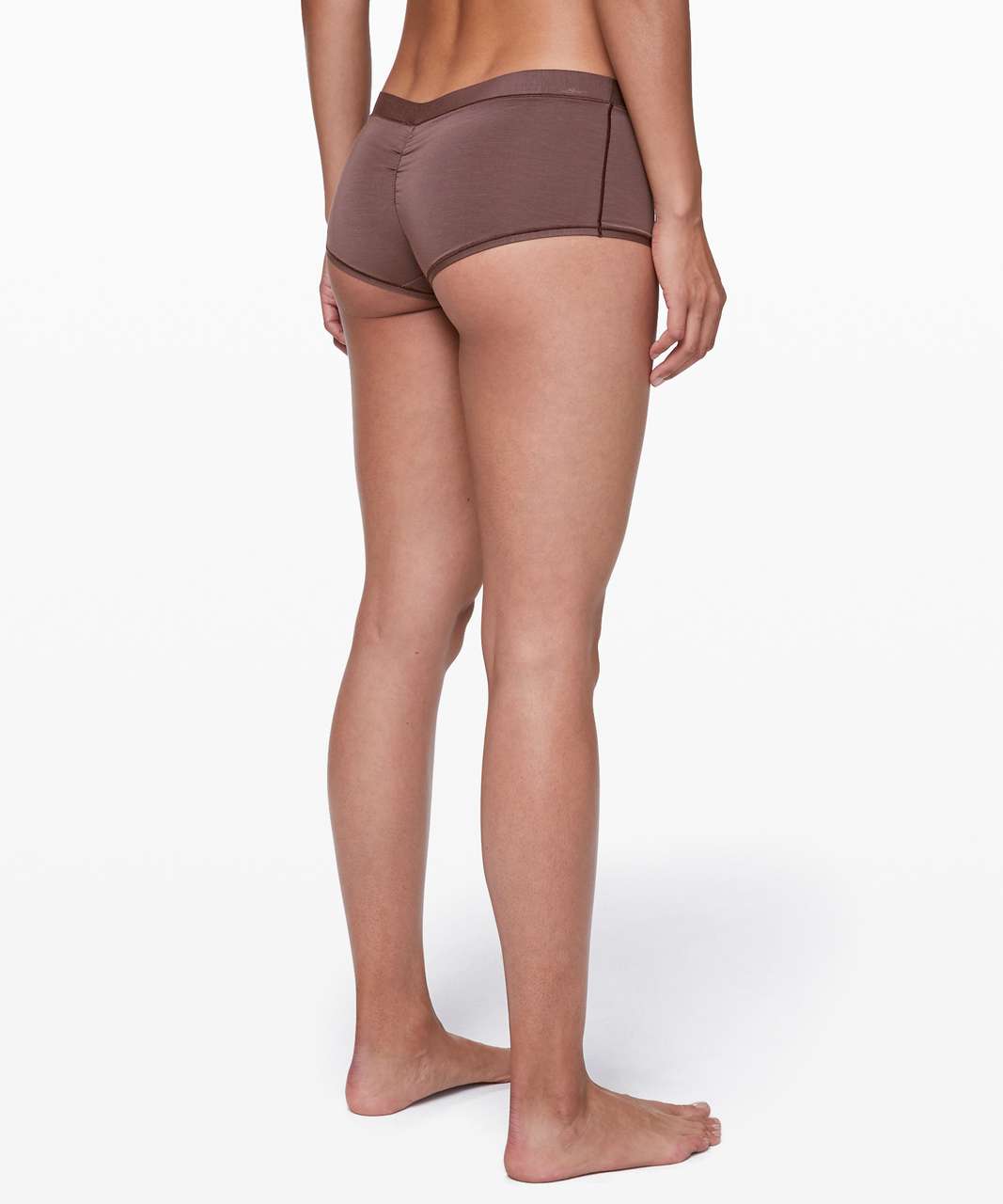 Lululemon Simply There Boyshort - Cherry Cola