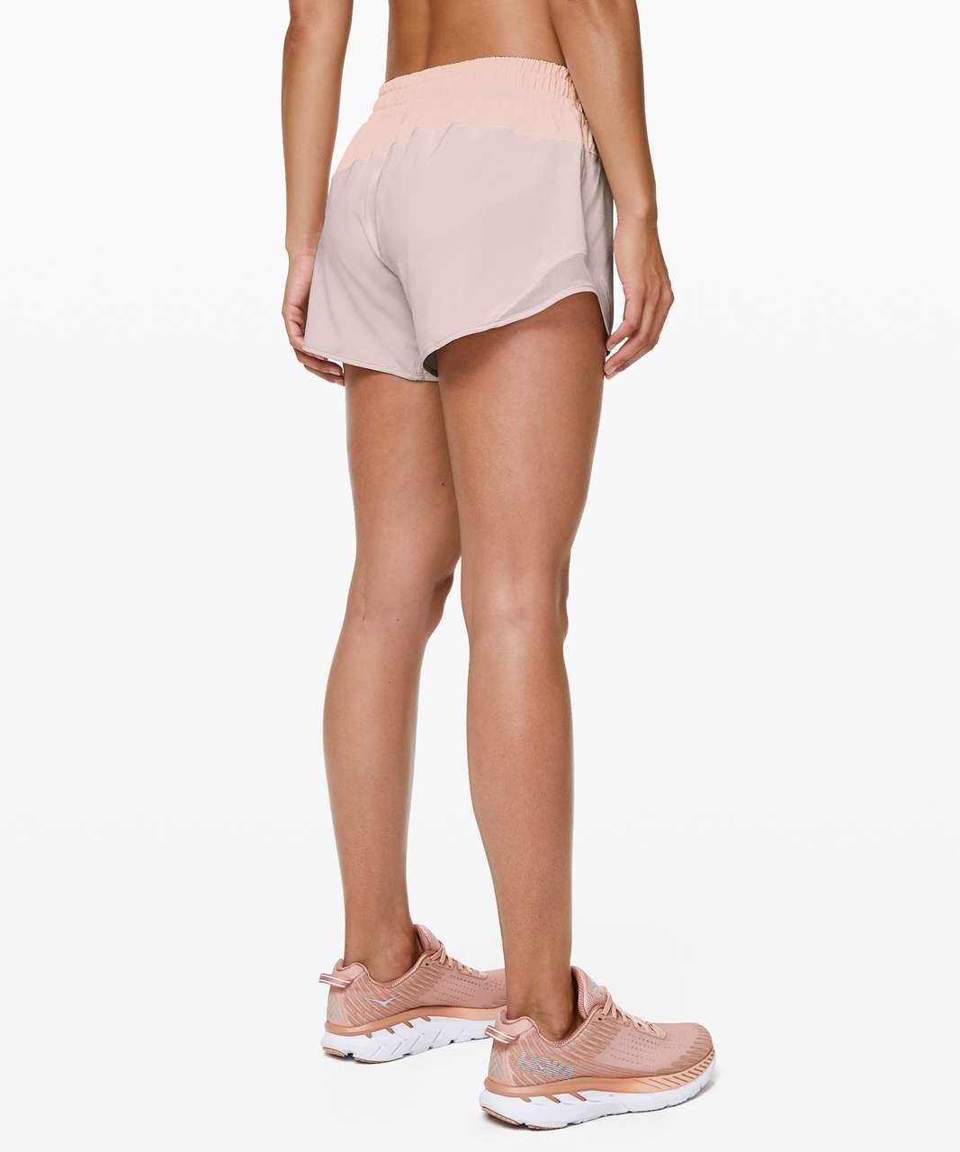 Lululemon Hotty Hot Short *Asym - Butter Pink / Light Chrome / Light Chrome