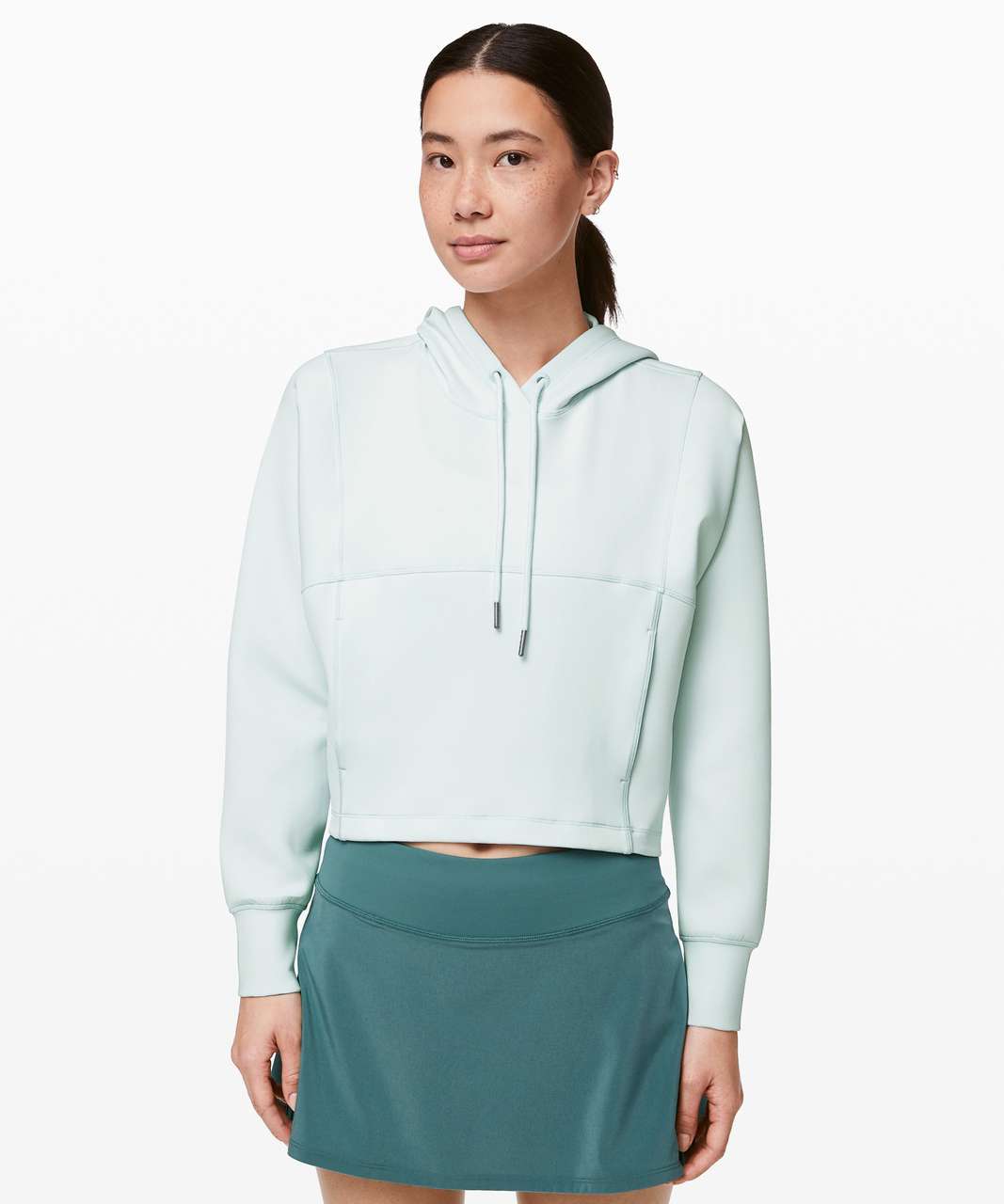 Lululemon Challenge Round Hoodie - Almost Blue - lulu fanatics