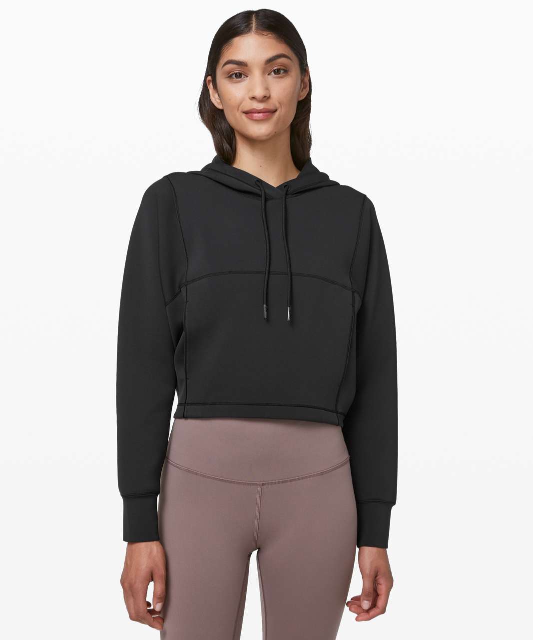 Lululemon Relaxed-Fit Training Hoodie - Black - lulu fanatics