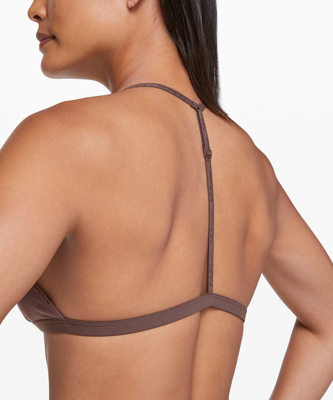 Lululemon Simply There Triangle Bralette - Cherry Cola - lulu fanatics