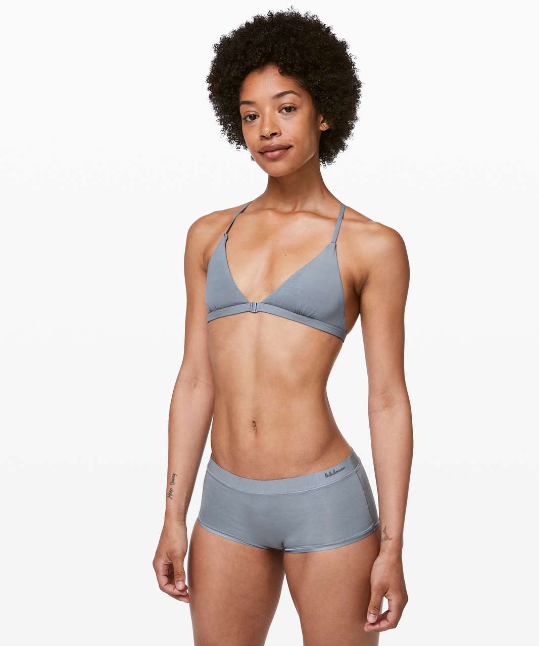 Lululemon Simply There Triangle Bralette - Chambray