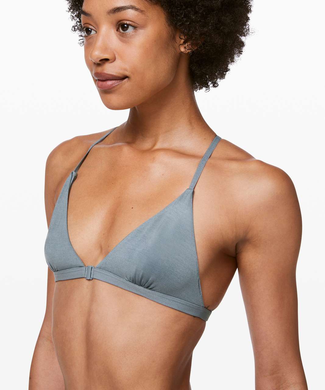 Lululemon Simply There Triangle Bralette - Black - lulu fanatics