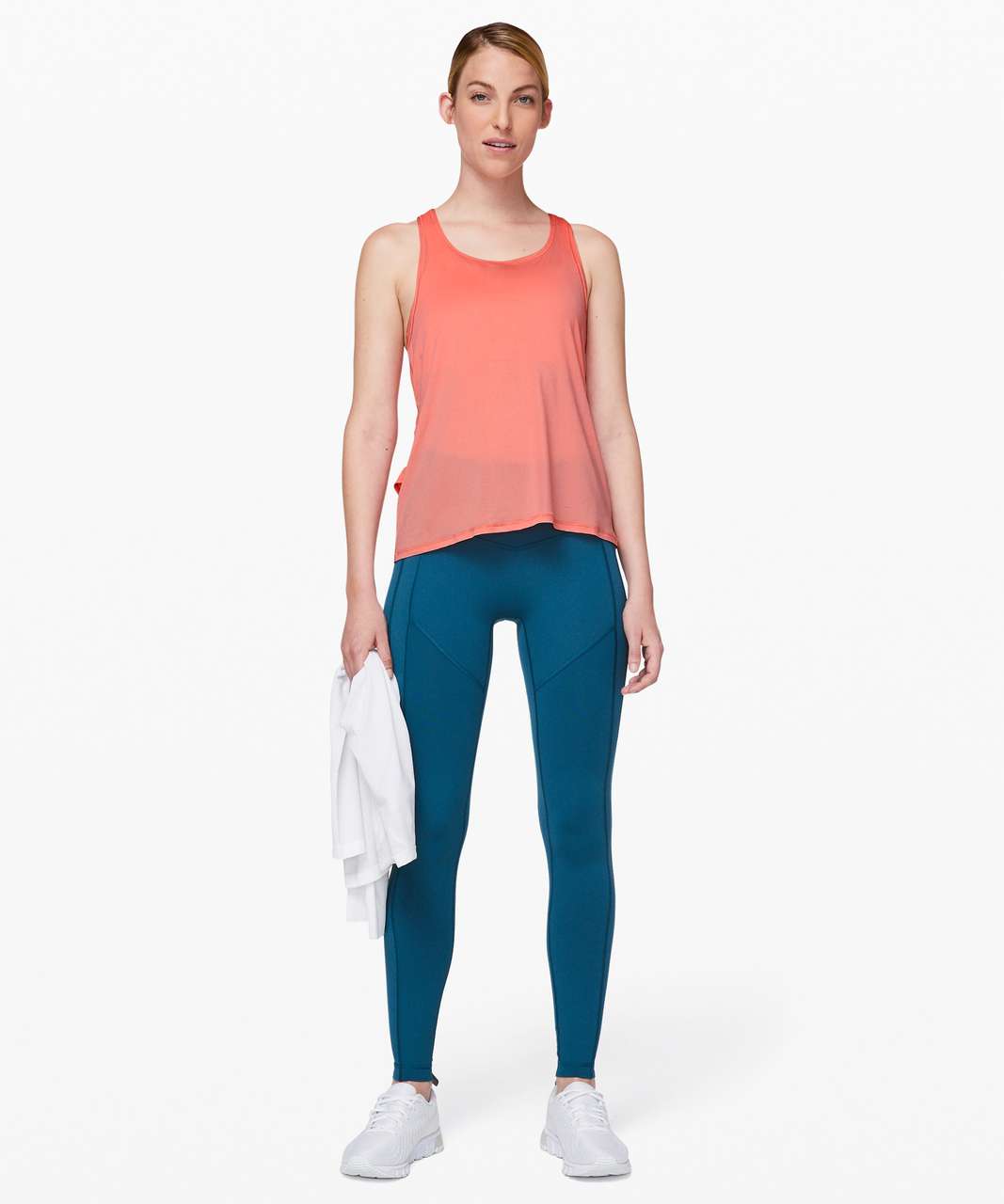 Lululemon Reenergized 2-in-1 Tank - Light Coral / Light Coral