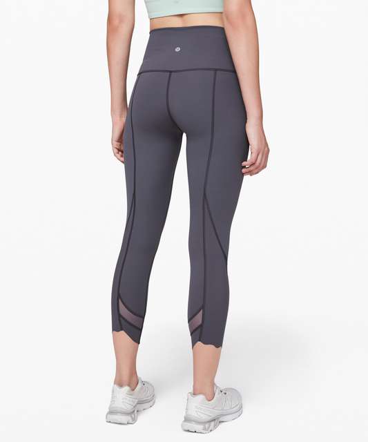 Lululemon Wunder Under Crop Mid-Rise *Full-On Luxtreme 21 - True Navy -  lulu fanatics