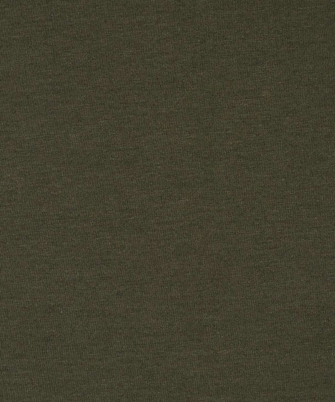 Lululemon All Yours Boyfriend Tee In Dark Olive