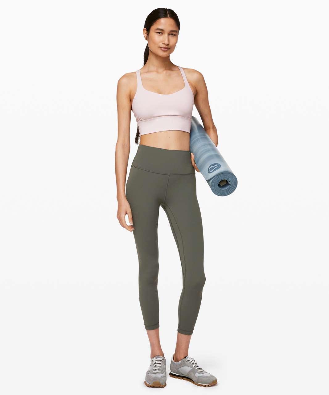 Lululemon Free To Be Bra *Long Line - Pink Bliss