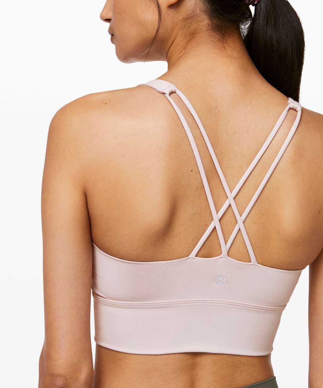 Lululemon Energy Bra *Long Line - Pink Bliss - lulu fanatics