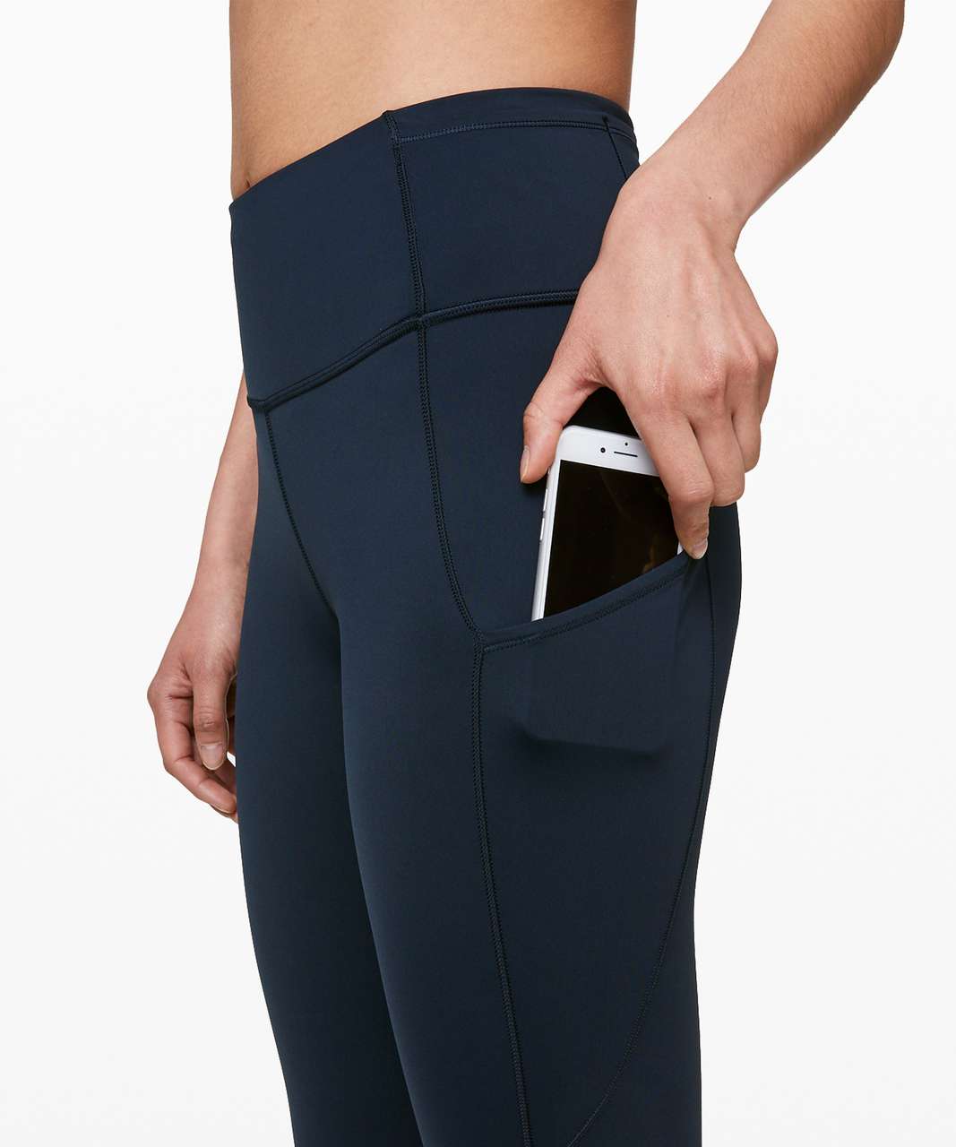 Lululemon Fast and Free High-Rise Crop 23" - True Navy