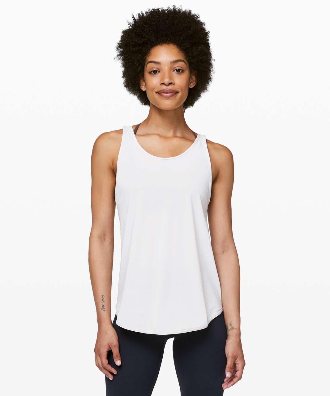 Lululemon Let It Slip Tank - Light Chrome