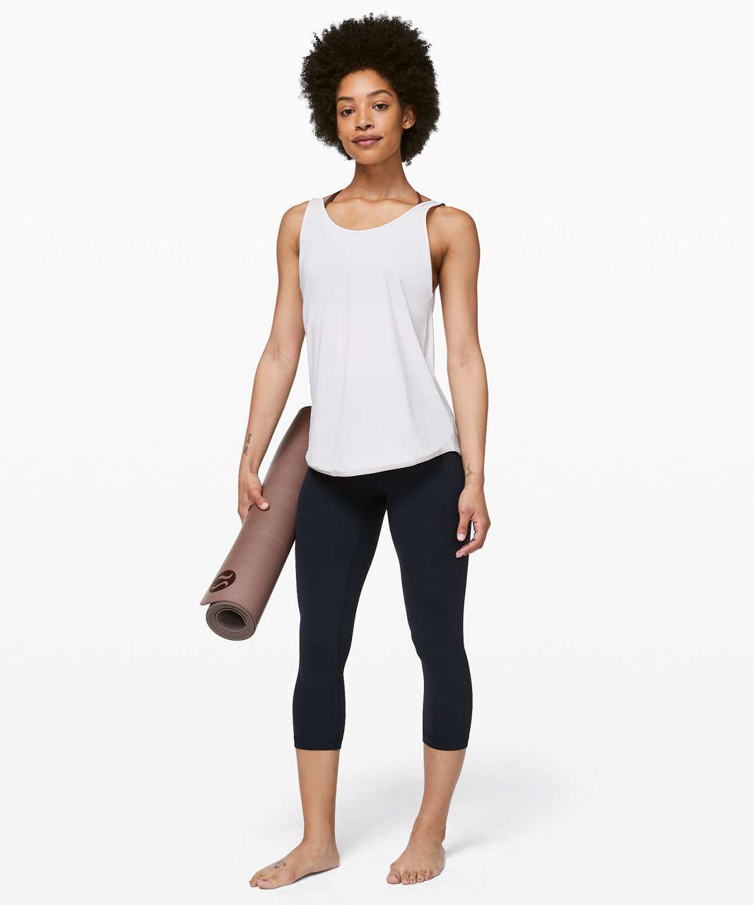 Lululemon Let It Slip Tank - Light Chrome