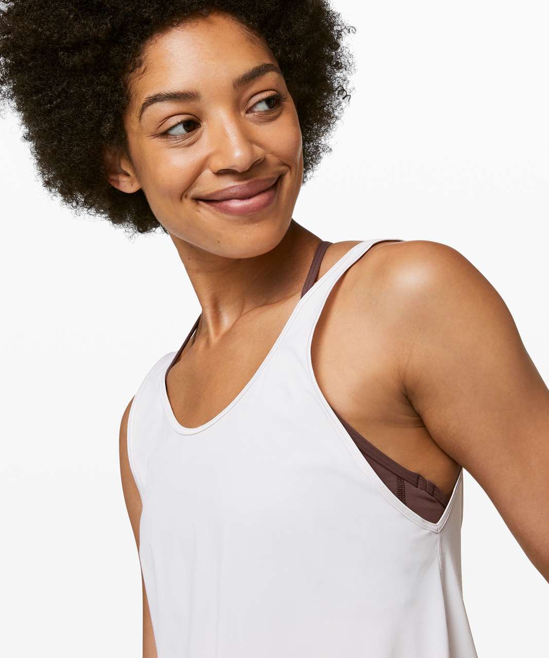 Lululemon Let It Slip Tank - Light Chrome