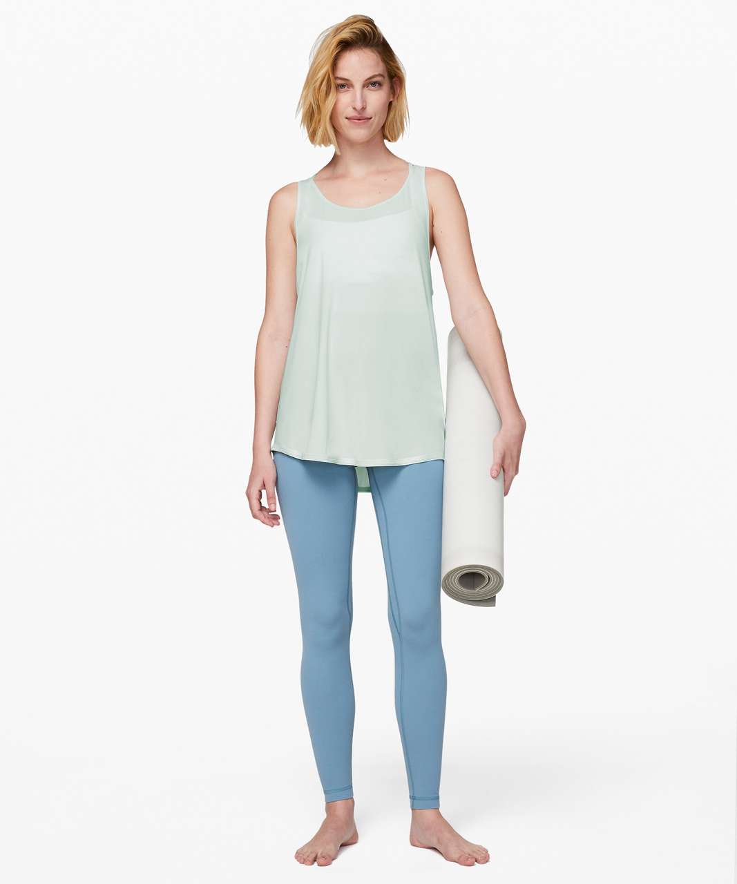 Lululemon Let It Slip Tank - Polar Ice