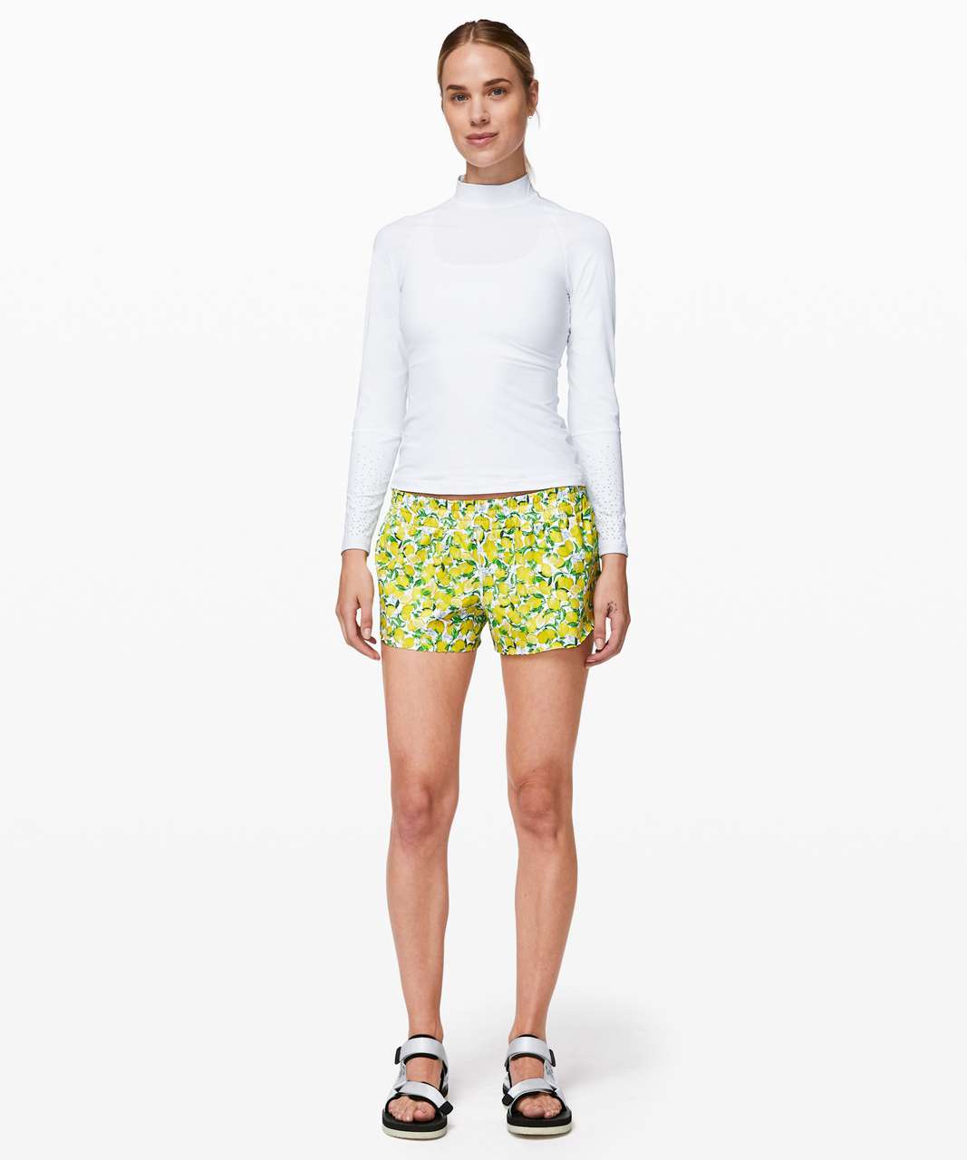 Lululemon Will the Wave Surf Short 2.5" - LuluLemons White Multi