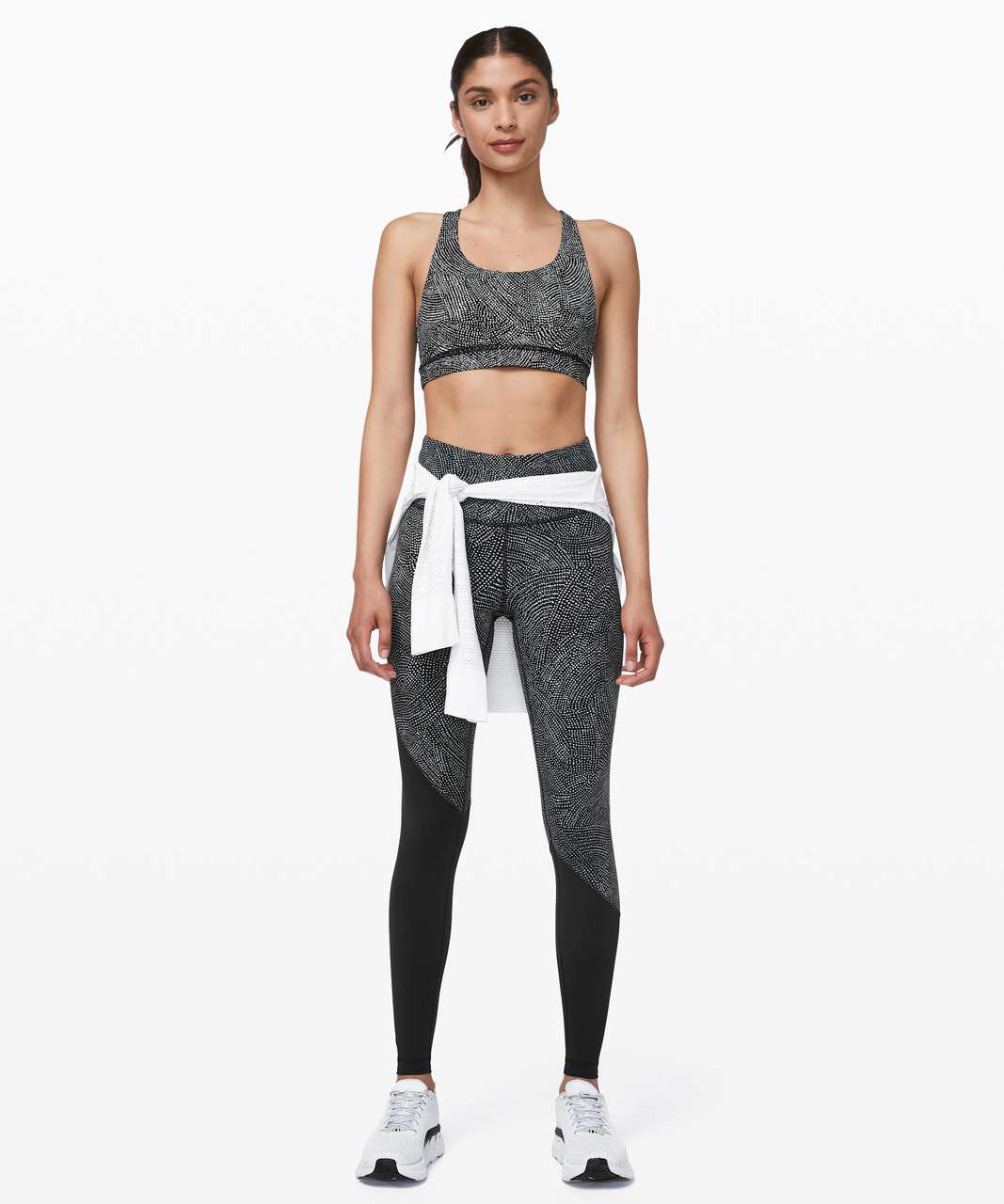 LULULEMON X PELOTON Speed Wunder Tight Ice Grey/Black W5CDYS Women Size 8  $129 £61.34 - PicClick UK