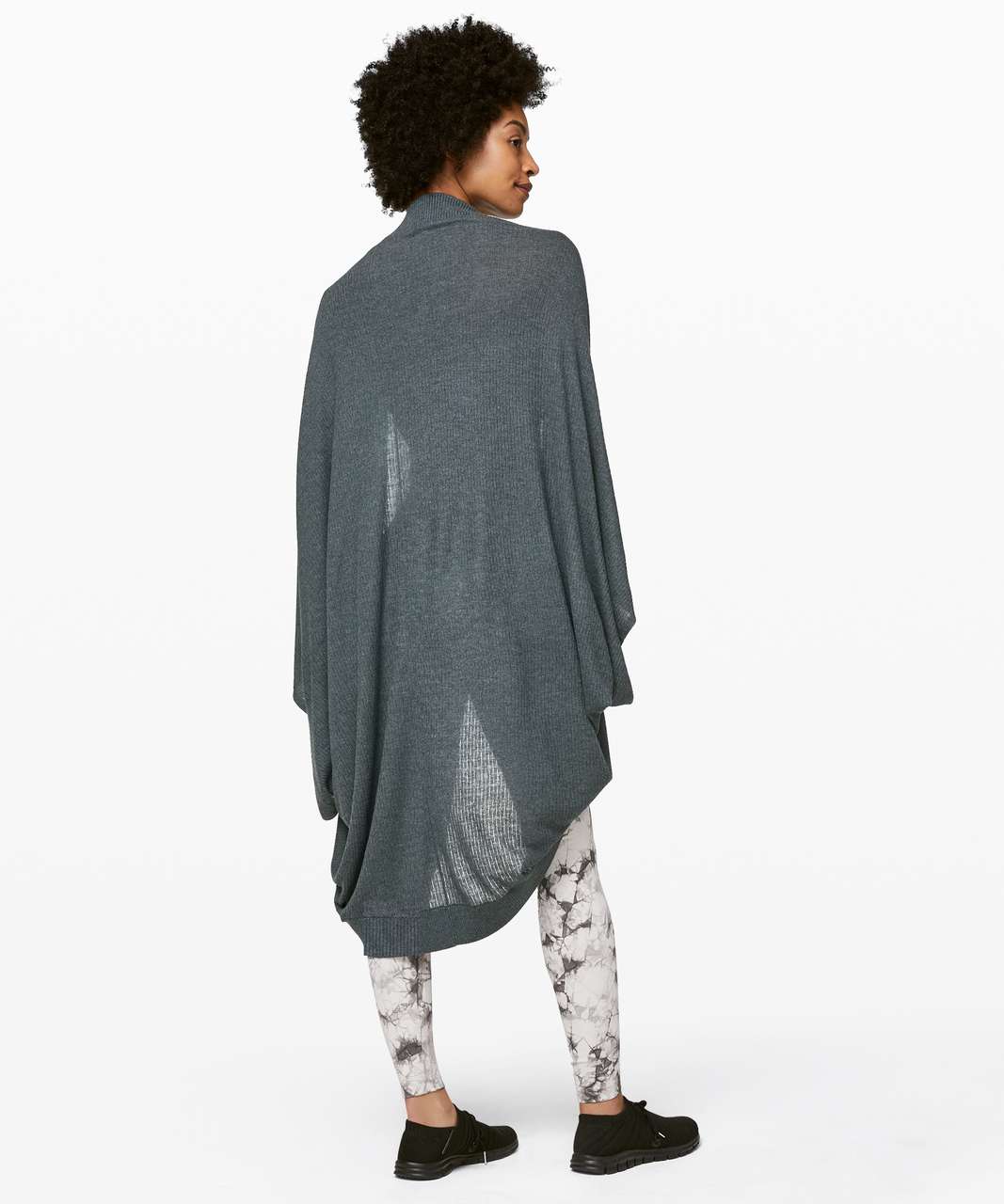 Lululemon Stillness Wrap - Heathered Nightcap