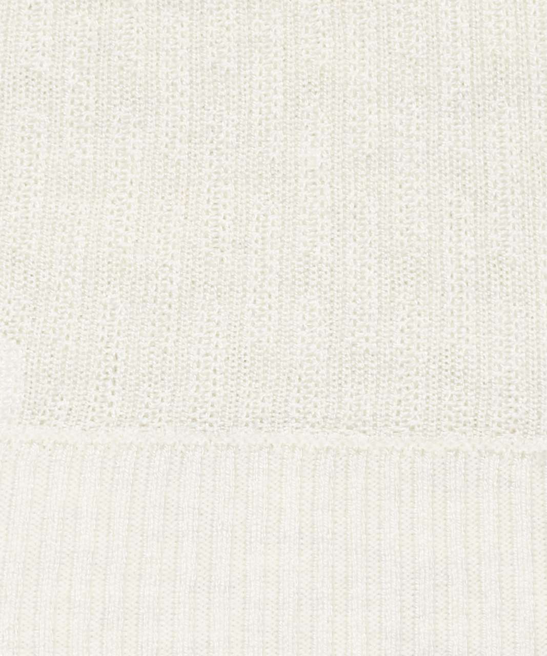 Lululemon Stillness Wrap - Heathered Light Ivory