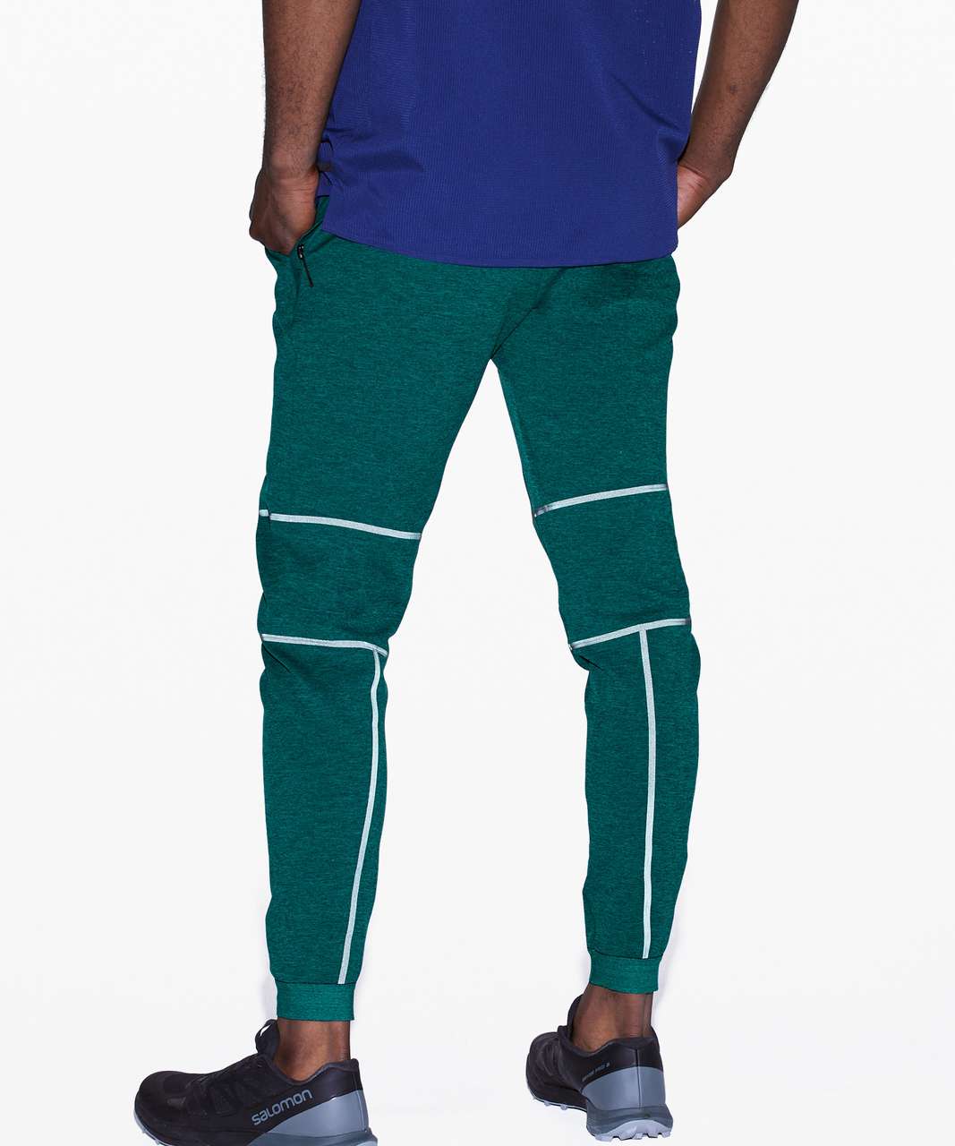 Lululemon Diffract Jogger *lululemon lab - Shark Teal / Black