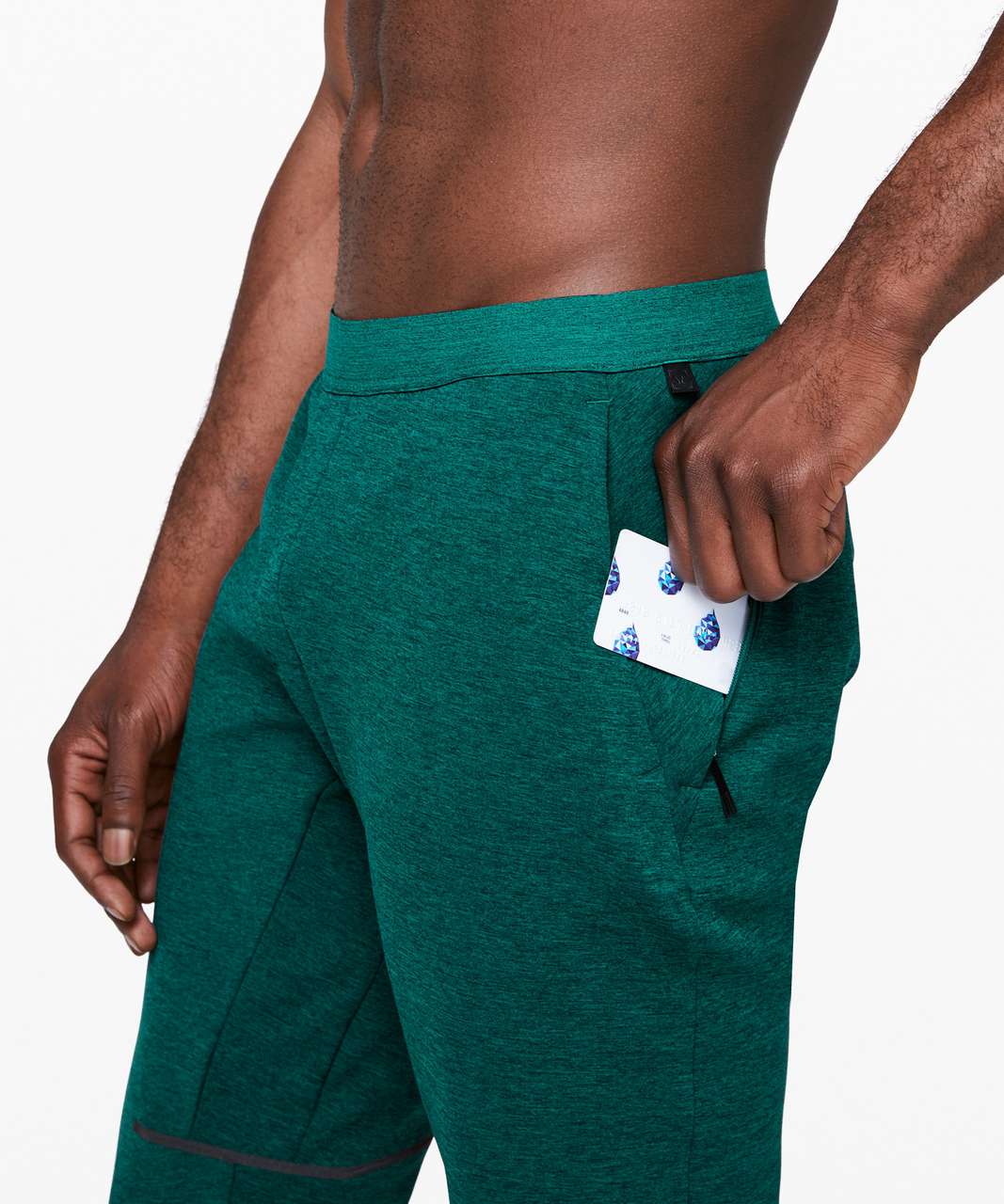 Lululemon Diffract Jogger *lululemon lab - Shark Teal / Black