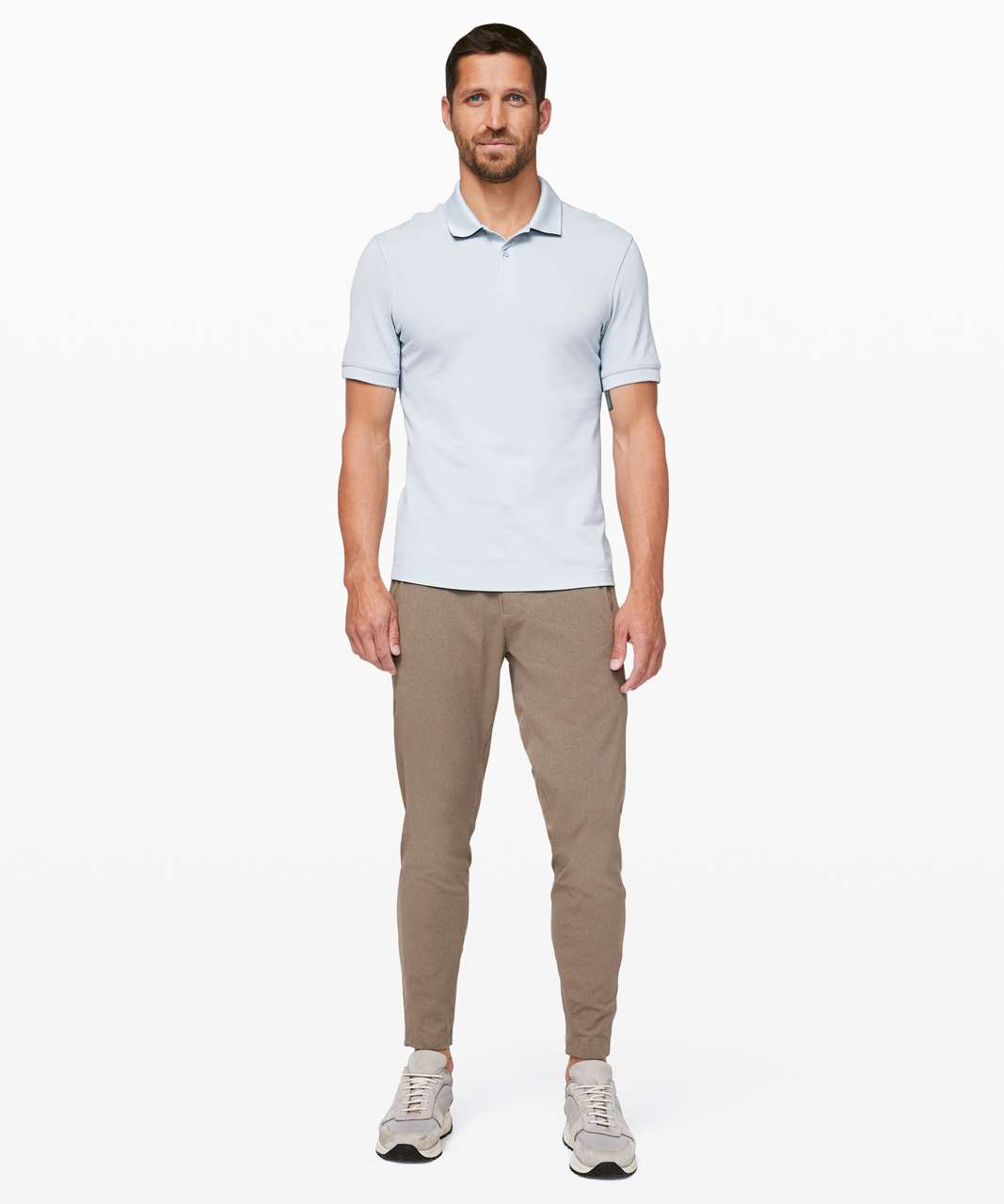 Lululemon Tech Pique Polo - Dawn Blue - lulu fanatics