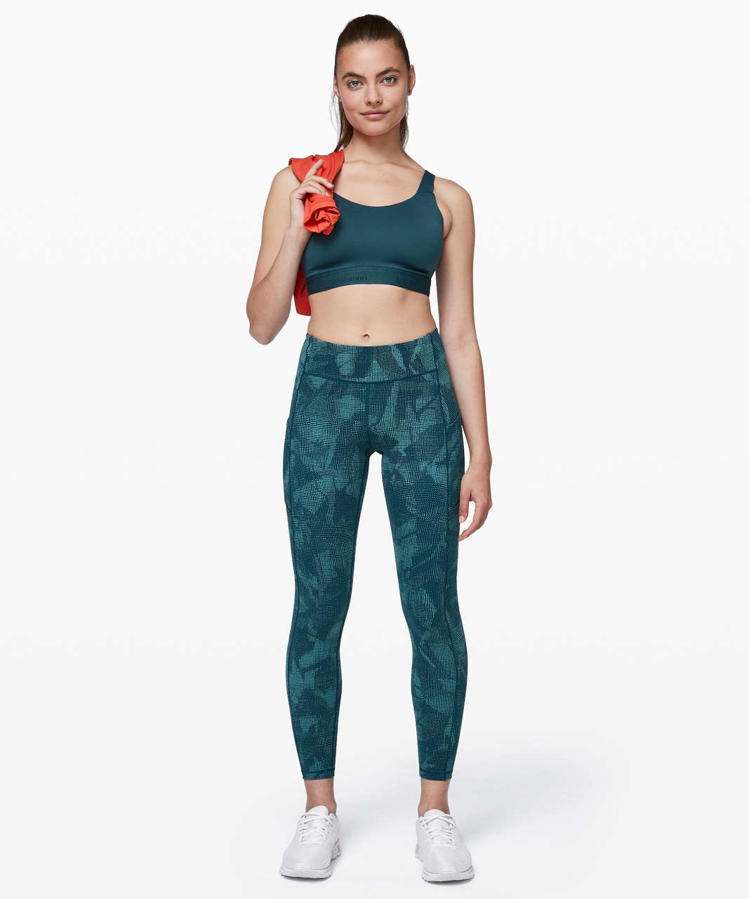 Lululemon Fine Form Bra - Bermuda Teal - lulu fanatics