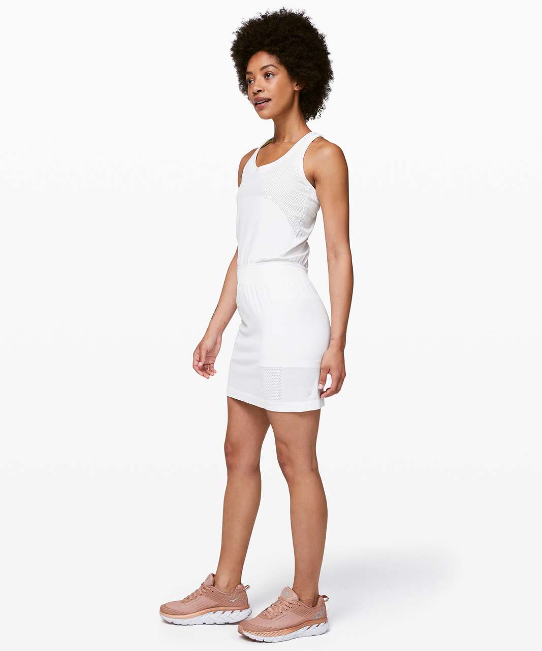 Lululemon Flex On Court Dress - White / White