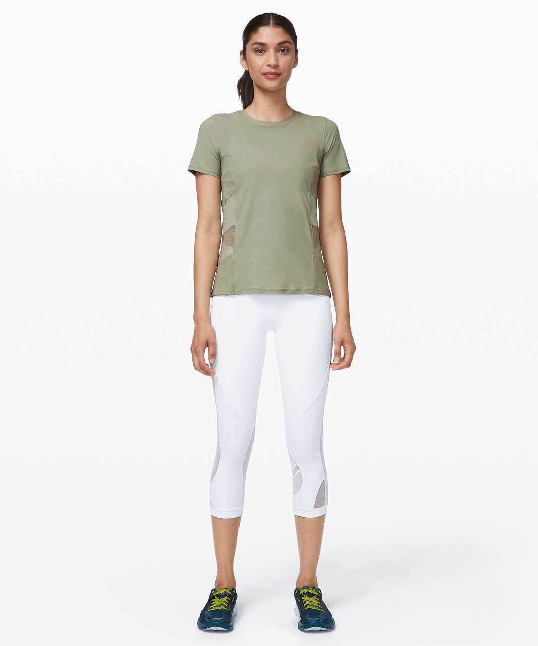 Lululemon Cross Court Play Short Sleeve - Sea Moss