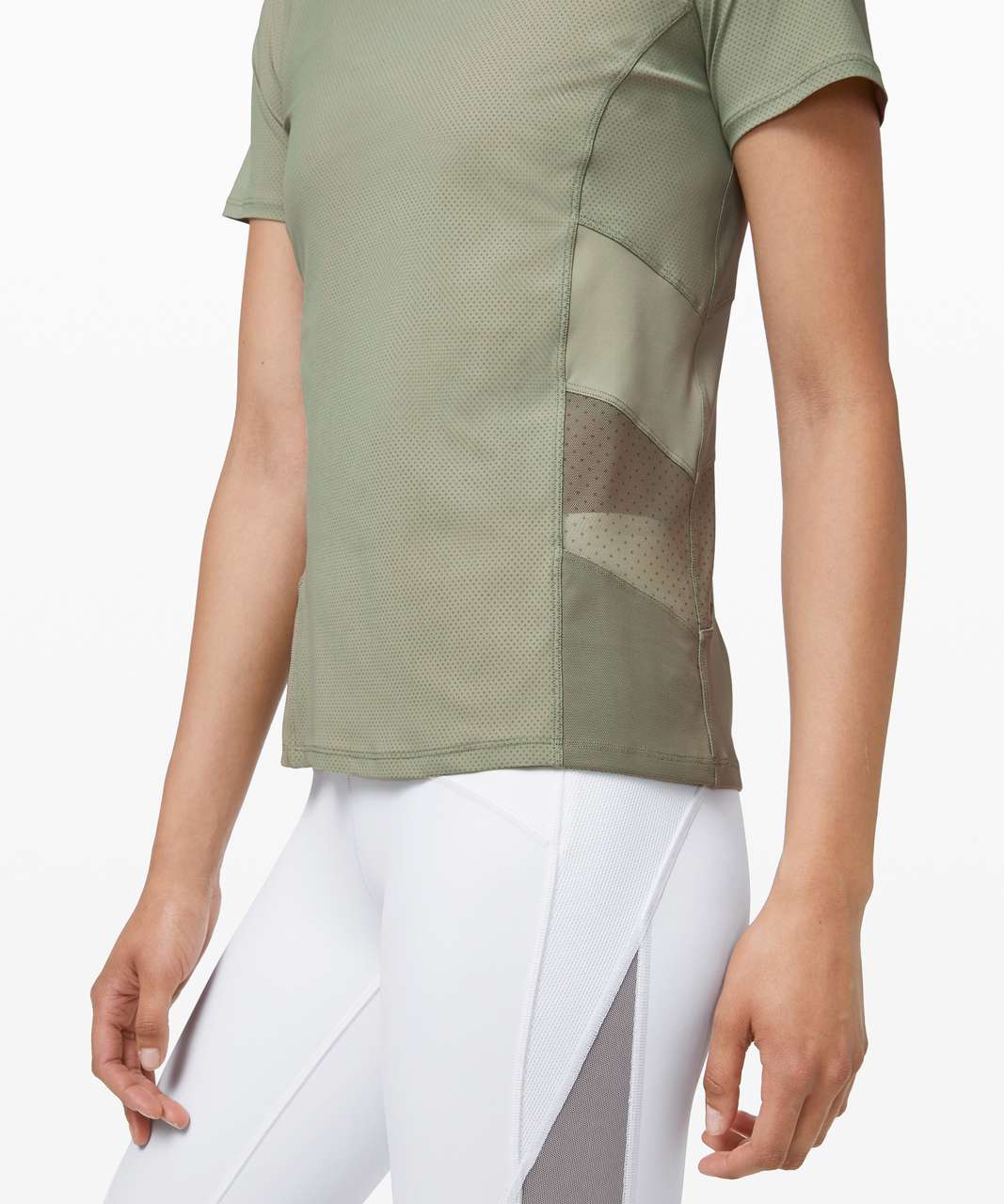 Lululemon Cross Court Play Short Sleeve - Sea Moss