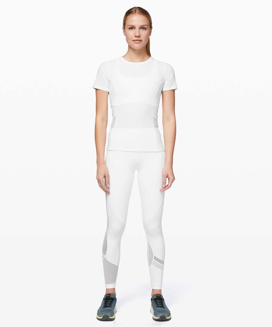 Lululemon Cross Court Play Short Sleeve - White