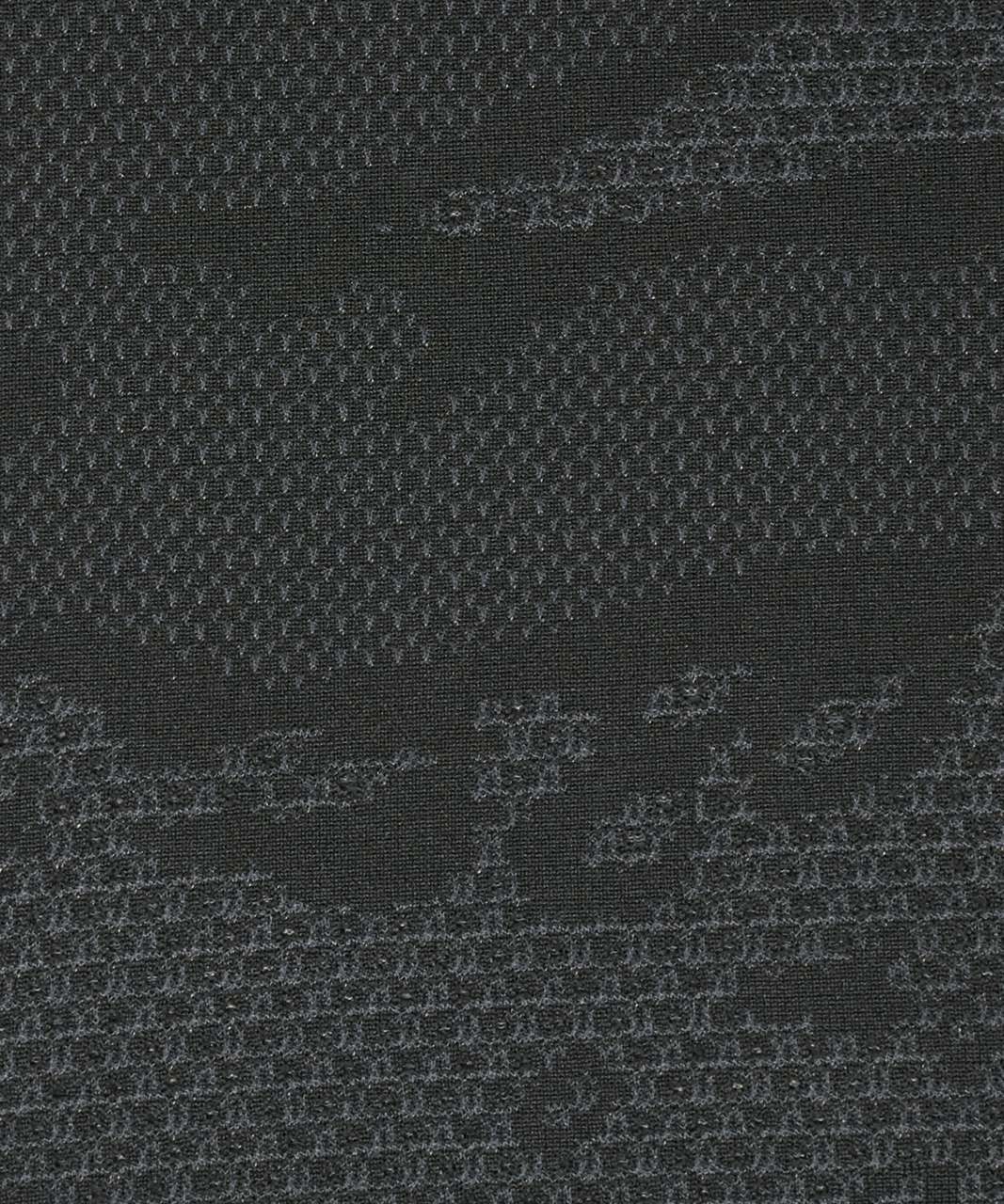Lululemon Metal Vent Breathe Short Sleeve - Asphalt Grey / Obsidian