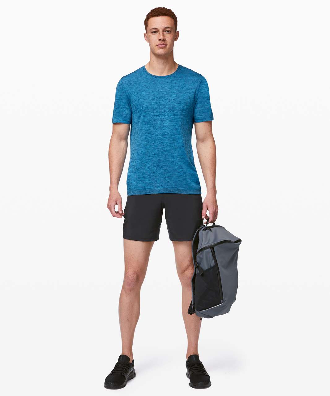 Lululemon Metal Vent Breathe Short Sleeve - True Navy / Neo Blue