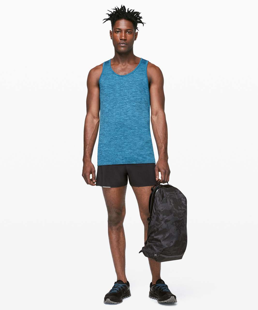 Lululemon Metal Vent Breathe Tank - True Navy / Neo Blue