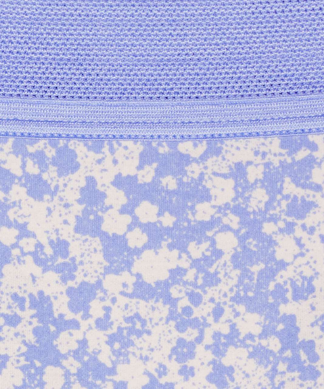 Lululemon Ever Essentials Thong - Bloom Spray Light Chrome Hydrangea Blue / Hydrangea Blue