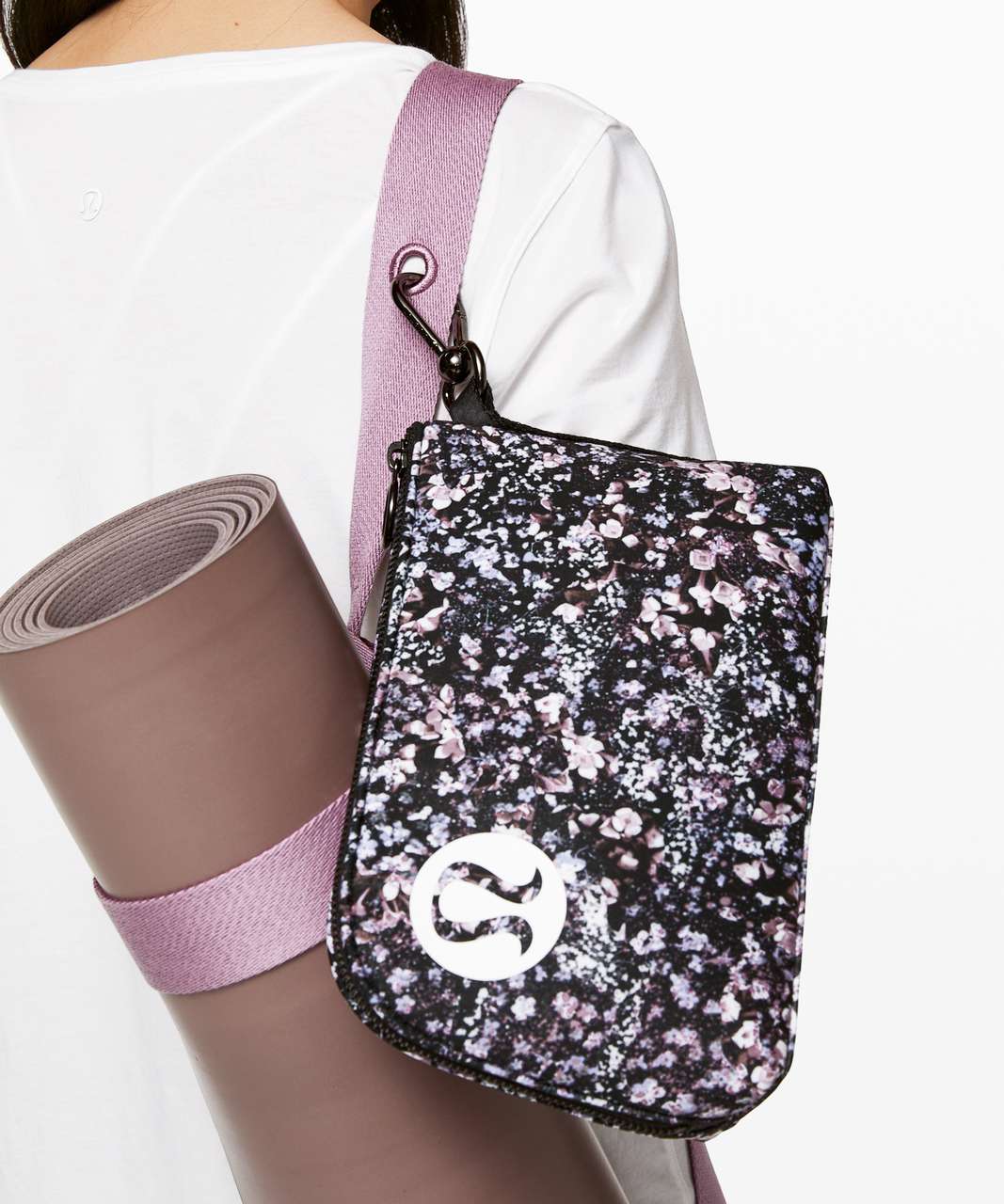 Lululemon The Yoga Mat Bag - Floral Spritz Multi - lulu fanatics