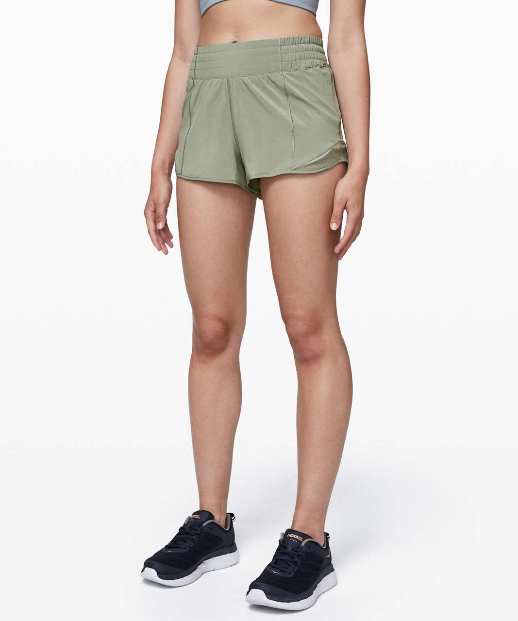 Lululemon Hotty Hot Short *High-Rise 2.5" - Sea Moss