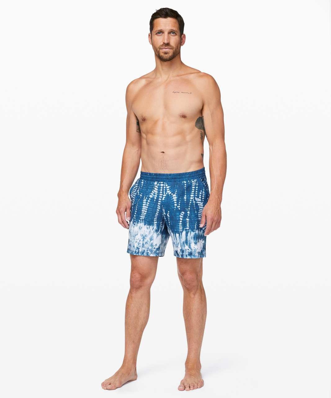 Lululemon Channel Cross Swim Short *7" - Indigo Tide Q119 Pool Short 7 LM7ACVS Multi