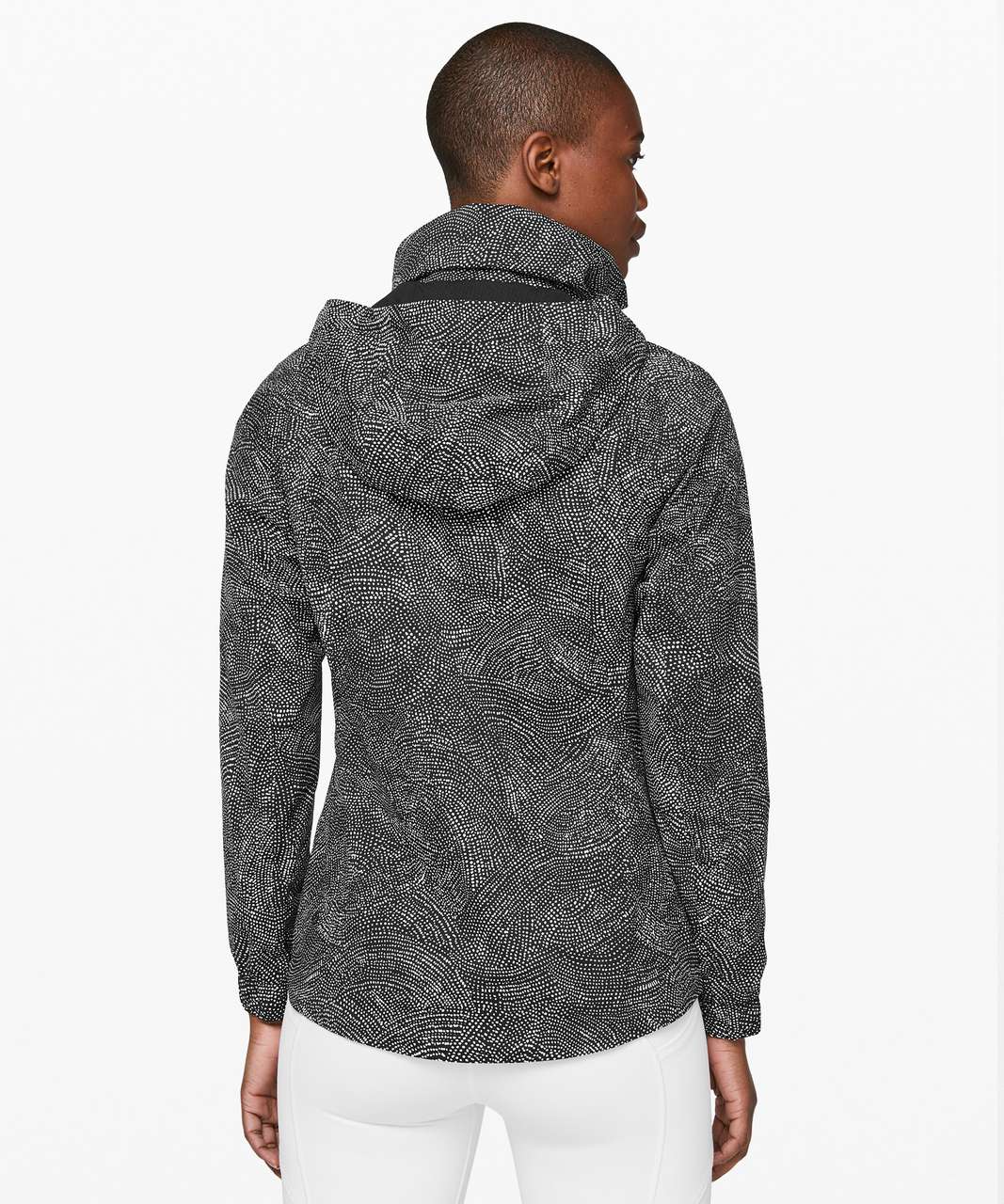 Lululemon Here To Move Jacket - Free Spirit Alpine White Black