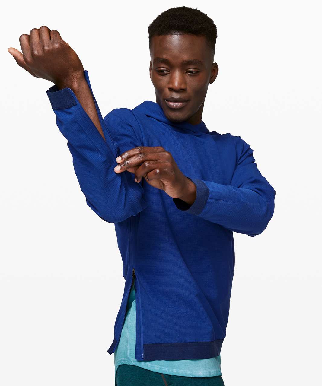 Lululemon Accedo Sweatshirt *lululemon lab - Chromatic Blue - lulu