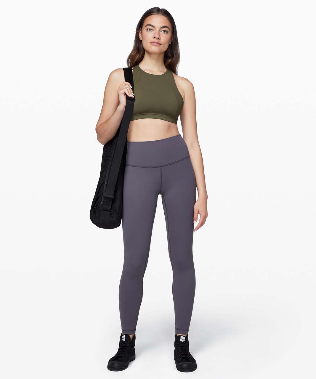 Lululemon Free To Be Serene Bra *High Neck - Sage