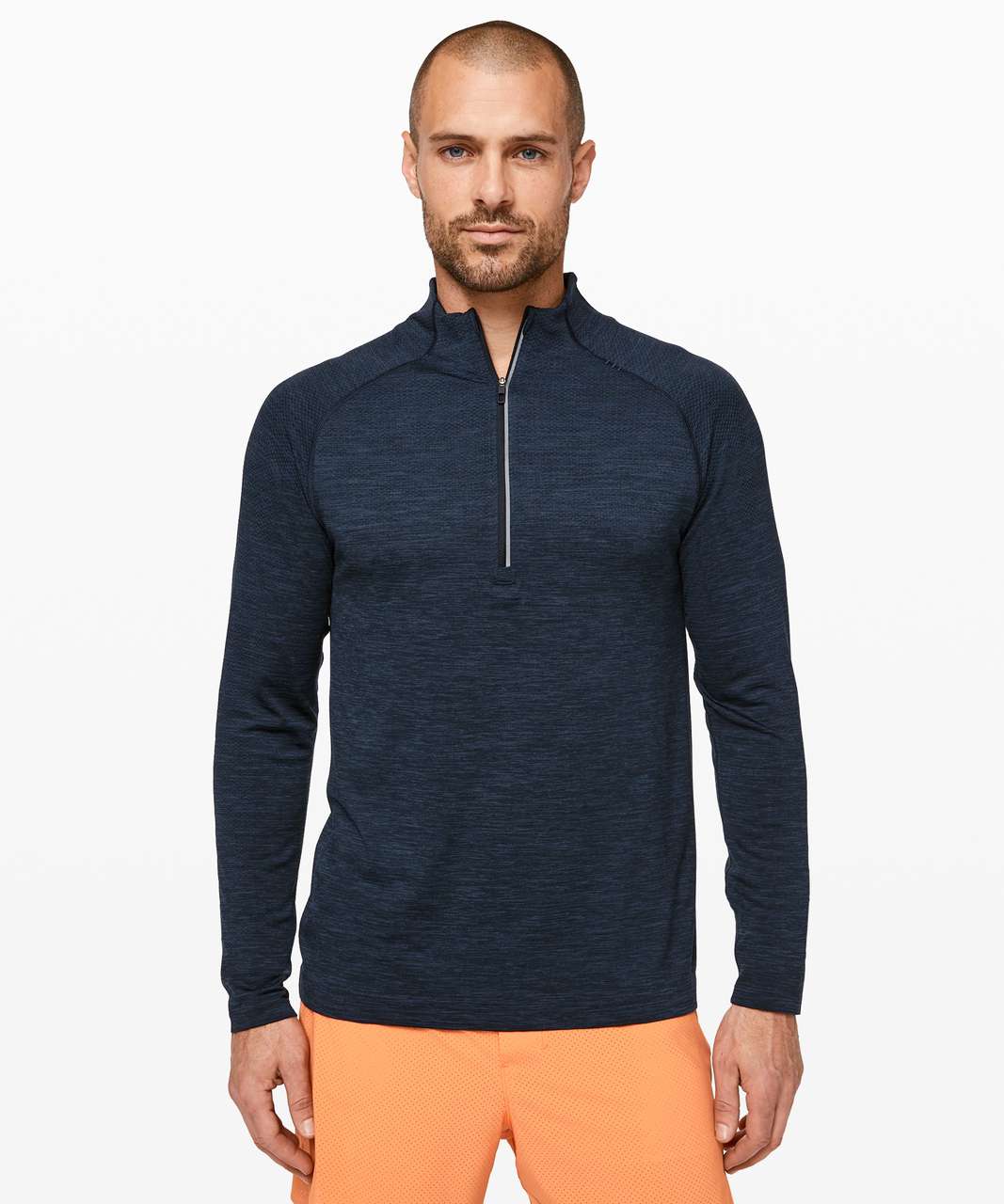  Lululemon Mens Metal Vent Tech 1/2 Zip Long Sleeve Shirt (Mineral  Blue/Nautical Navy, M) : Clothing, Shoes & Jewelry